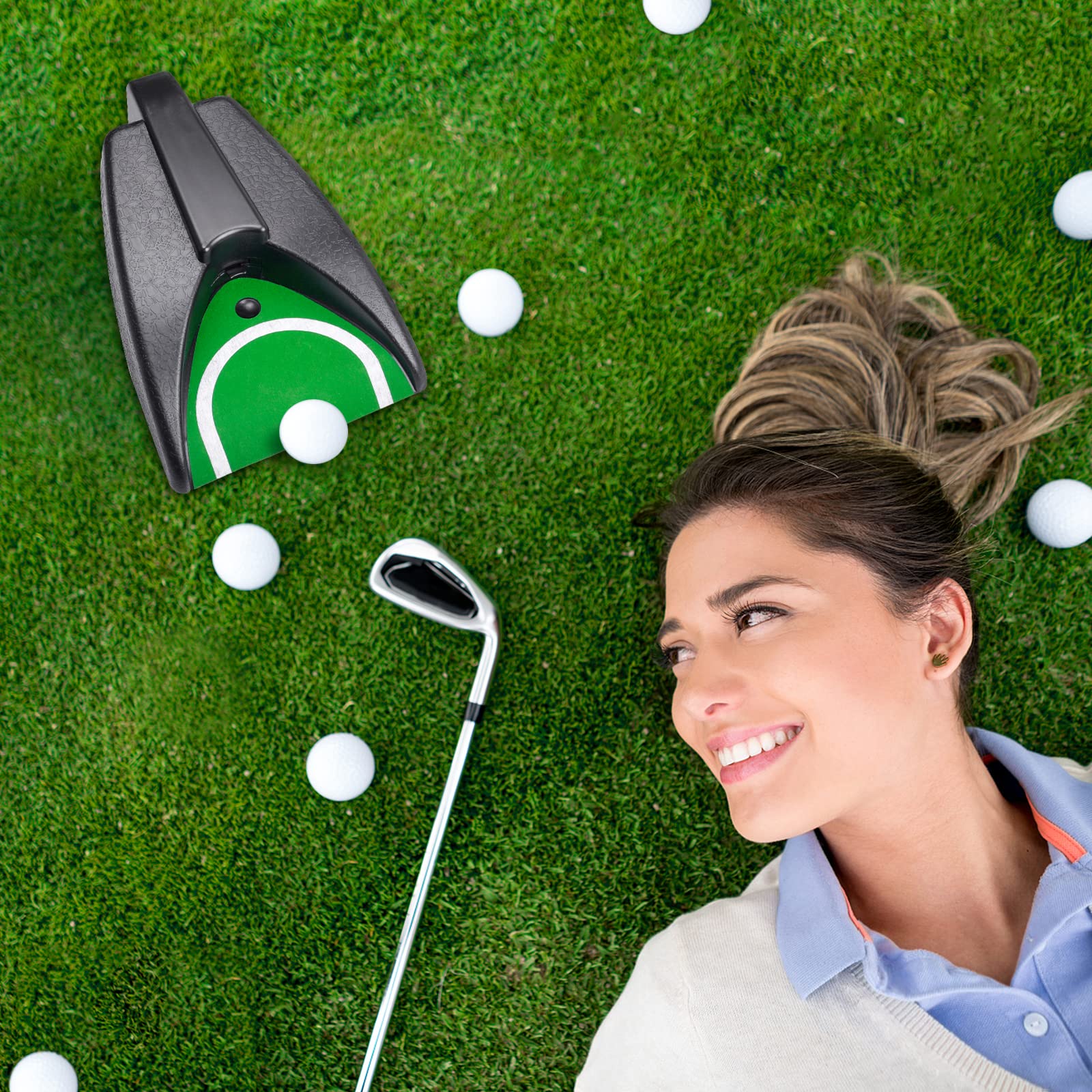Amazon.com : Automatic Putting Machine - Auto Returning Golf Cup